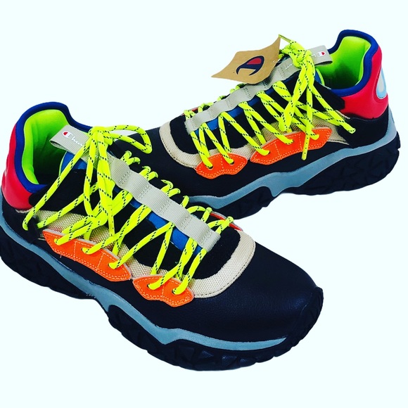 colorful champion sneakers